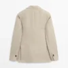 Anzug-Blazer aus Leinen Anzug-Blazer aus Leinen