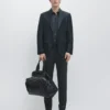 Anzugshose aus Cool Wool mit Mikrostruktur Anzugshose aus Cool Wool mit Mikrostruktur
