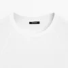 Baumwoll-T-Shirt mit kurzen Raglanärmeln Baumwoll-T-Shirt mit kurzen Raglanärmeln