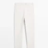 Baumwoll-Twill-Hose mit elastischem Bund Baumwoll-Twill-Hose mit elastischem Bund