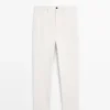 Baumwoll-Twill-Hose mit elastischem Bund Baumwoll-Twill-Hose mit elastischem Bund