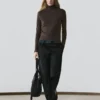 Baumwollhose mit Abnähern Baumwollhose mit Abnähern