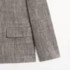 Blazer aus melierter Wollmischung Blazer aus melierter Wollmischung