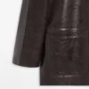 Blazer aus Nappaleder mit Knöpfen Blazer aus Nappaleder mit Knöpfen