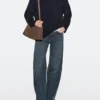 Bucket Bag aus Spaltveloursleder Bucket Bag aus Spaltveloursleder