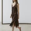 Camisole-Kleid mit Spitzendetails Camisole-Kleid mit Spitzendetails