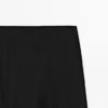 Caprihose aus Leinenmischung Caprihose aus Leinenmischung