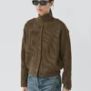 Cardigan aus Wolle mit Knopfdetails Cardigan aus Wolle mit Knopfdetails