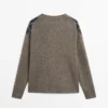 Cardigan aus Wollmischung mit Argyle-Muster Cardigan aus Wollmischung mit Argyle-Muster