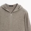 Cardigan aus Wollmischung mit Kapuze Cardigan aus Wollmischung mit Kapuze