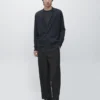Cardigan aus Wollmischung mit Reverskragen Cardigan aus Wollmischung mit Reverskragen