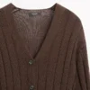 Cardigan mit Taillendetail Cardigan mit Taillendetail