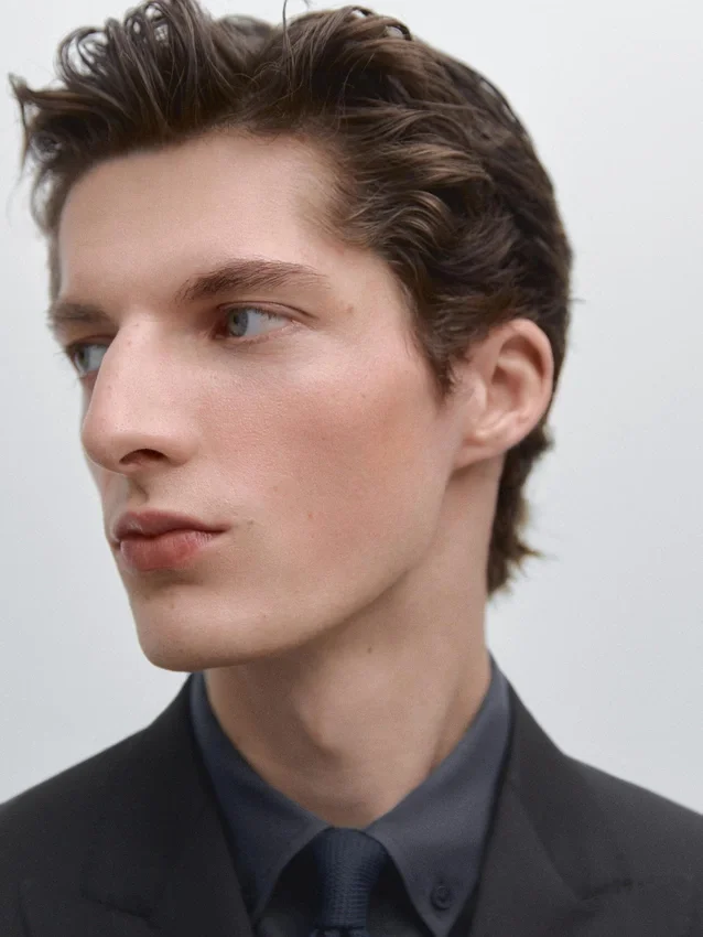 Cool Wool Zweireihiger Blazer für Anzüge Cool Wool Zweireihiger Blazer für Anzüge