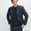 Cooler Anzug-Blazer aus Wolle Cooler Anzug-Blazer aus Wolle