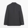 Cooler Anzug-Blazer aus Wolle Cooler Anzug-Blazer aus Wolle