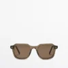 Eckige Sonnenbrille Eckige Sonnenbrille