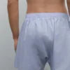 Einfarbige Boxershorts aus Popeline Einfarbige Boxershorts aus Popeline