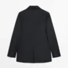 Extrafeiner Zweiknopf-Blazer Extrafeiner Zweiknopf-Blazer