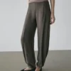 Fließende Sarouel-Hose