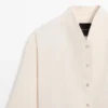 Fließendes Overshirt mit Kragen-Detail Fließendes Overshirt mit Kragen-Detail