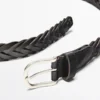 Geflochtener Gürtel aus Nappaleder Geflochtener Gürtel aus Nappaleder