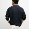 Gerippte Cardigan mit Knöpfen Gerippte Cardigan mit Knöpfen