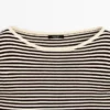 Gestreifter Langarm-Pullover Gestreifter Langarm-Pullover
