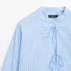Gestreiftes Hemd aus 100 % Baumwolle Gestreiftes Hemd aus 100 % Baumwolle