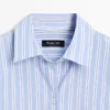 Gestreiftes Hemd aus 100 % Baumwolle Gestreiftes Hemd aus 100 % Baumwolle