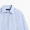Gestreiftes Hemd aus 100 % Baumwolle Gestreiftes Hemd aus 100 % Baumwolle