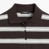 Gestreiftes Langarm-Poloshirt aus Baumwolle Gestreiftes Langarm-Poloshirt aus Baumwolle