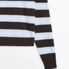 Gestreiftes Poloshirt aus Baumwollstrick Gestreiftes Poloshirt aus Baumwollstrick