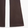Gewachste Hose mit ausgestelltem Schnitt Gewachste Hose mit ausgestelltem Schnitt
