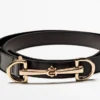 Gürtel aus Nappaleder im Equestrian-Stil Gürtel aus Nappaleder im Equestrian-Stil