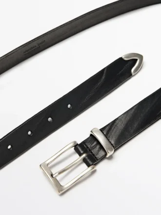 grtel aus nappaleder mit zierdetail 2 330x440 - G&uuml;rtel aus Nappaleder mit Zierdetail