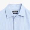 Hemd aus 100 % Baumwolle, gestreift, Popeline