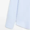 Hemd aus Baumwollmischung mit Taschendetail Hemd aus Baumwollmischung mit Taschendetail