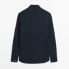 Hemd in Regular Fit aus Melange