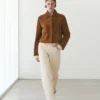 Jacke aus Wildleder Jacke aus Wildleder