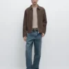Jacke aus Wildleder Jacke aus Wildleder