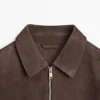 Jacke aus Wildleder Jacke aus Wildleder
