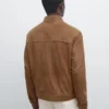 Jacke aus Wildleder Jacke aus Wildleder