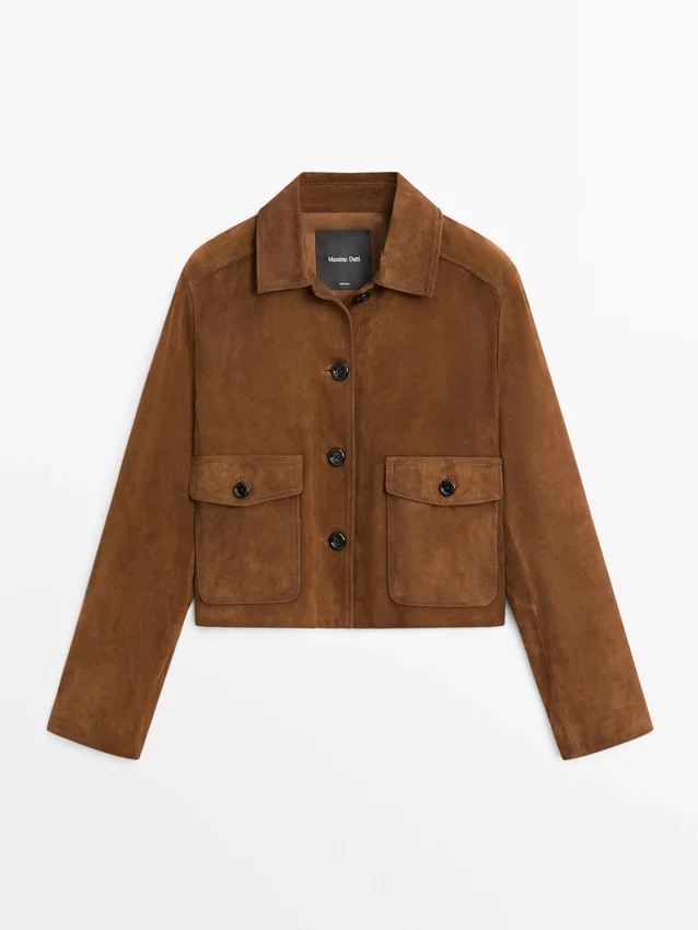 Jacke aus Wildleder Jacke aus Wildleder