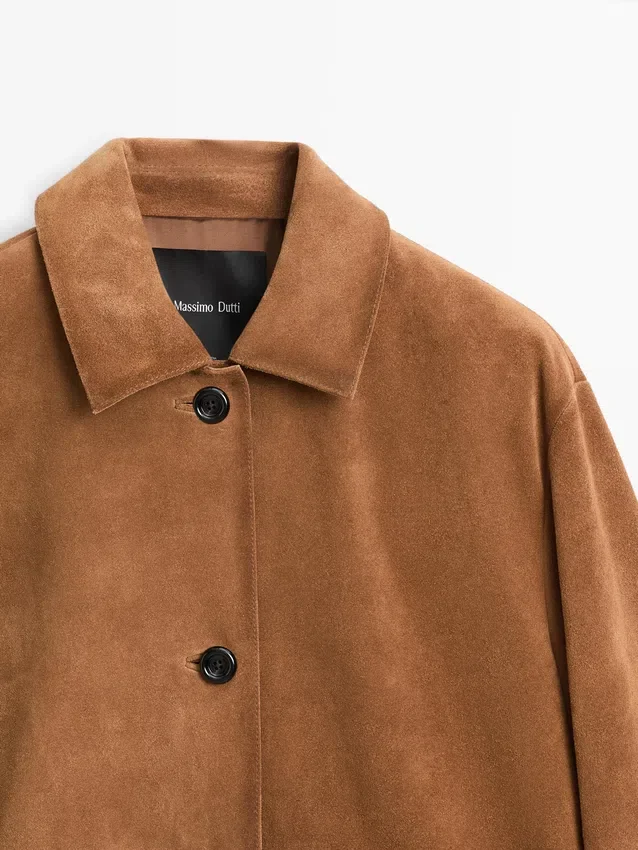 Jacke aus Wildleder Jacke aus Wildleder