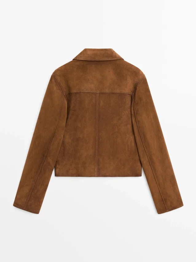 Jacke aus Wildleder Jacke aus Wildleder