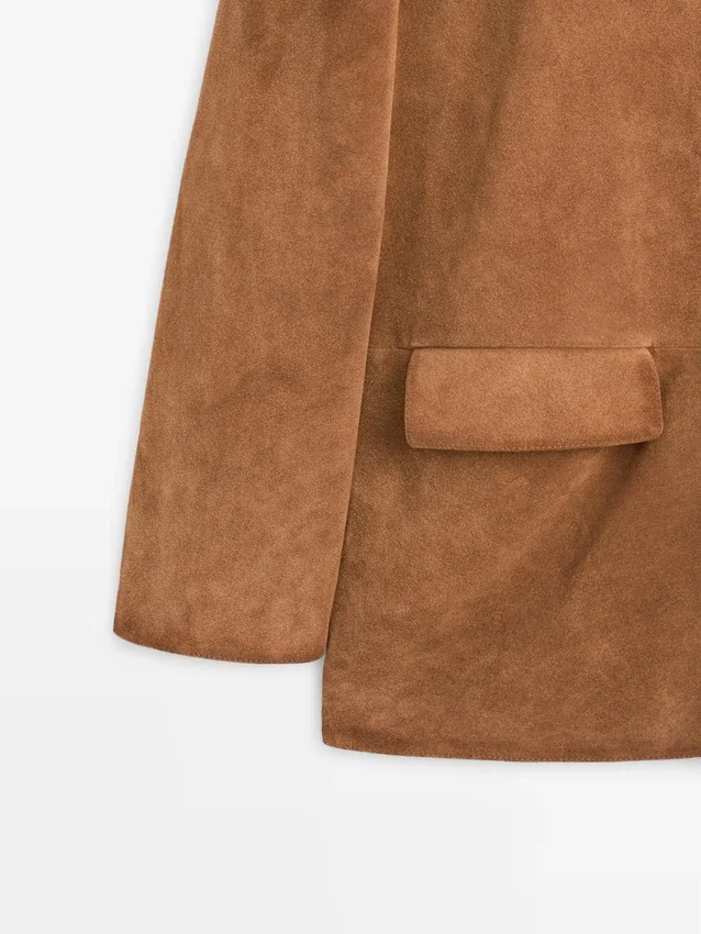 Jacke aus Wildleder Jacke aus Wildleder