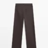 Jeans mit weitem Bein Jeans mit weitem Bein