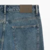 Jeans mit weitem Bein Jeans mit weitem Bein