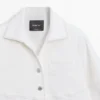 Jeansjacke mit Kontrastnähten Jeansjacke mit Kontrastnähten