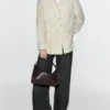 Kleine Schultertasche aus Nappaleder Kleine Schultertasche aus Nappaleder